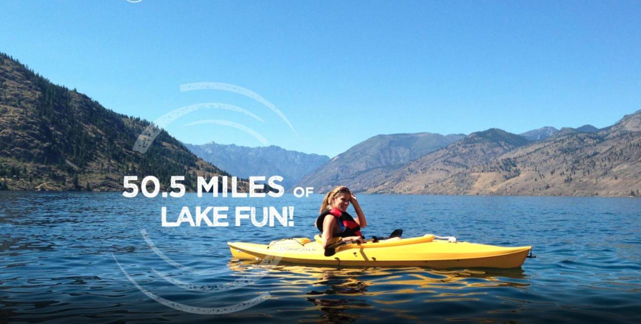 Grandview Lake Chelan- Waterfront View, Pool, Hot Tub, Golf, 1 Min To Downtown Exteriör bild